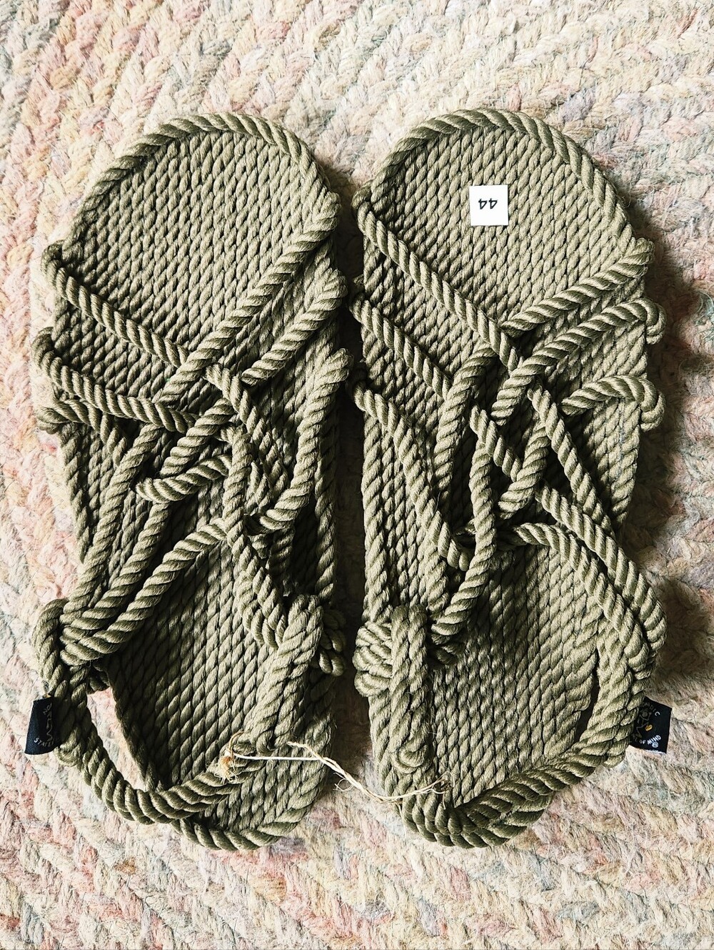 Nomadic State Of Mind Rope Sandals - Olive